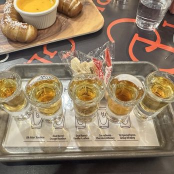 Heritage Distilling Co. Eugene - Whiskey flight - Distilleries Near Me - Eugene, Oregon