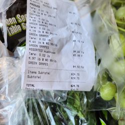 Maxim Market - Spending money on groceries  & they still  charge each bag 0.15 cents 7/11/24