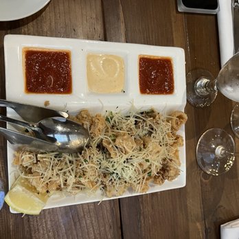 Spaghettini - Fried Calamari appetizer. - Italian Near Me - Seal Beach, California