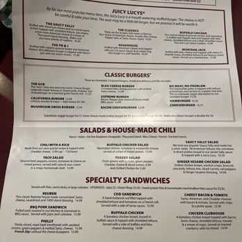 5-8 Club - Menu - Burgers Near Me - Minneapolis, Minnesota