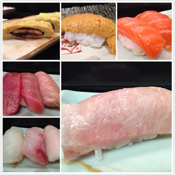 Sushi Kei - Omakase Part 1: Unagi Tamago, Uni, Ocean Trout, Sake, Tuna, Chu-Toro, O-Toro, Halibut, Amberjack & Yellowtail - Sushi Bars Near Me - Millbrae, California Sushi Kei - Omakase Part 1: Unagi Tamago, Uni, Ocean Trout, Sake, Tuna, Chu-Toro, O-Toro, Halibut, Amberjack & Yellowtail - Sushi Bars Near Me - Millbrae, California