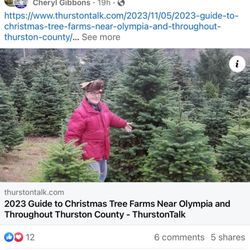 Black Lake Trees Christmas Tree - Our founder grandpa Marv