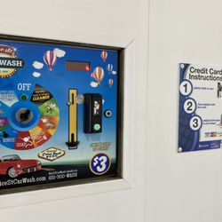 New self service bays with ApplePay and GooglePay.