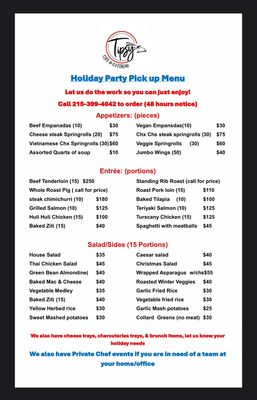 Menu photo 1 Tipsy Cafe & Catering Philadelphia, PA Menu photo 1 Tipsy Cafe & Catering Philadelphia, PA