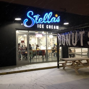 Stella's Ice Cream - Even packed when it's snowing - Ice Cream & Frozen Yogurt Near Me - Nampa, Idaho Stella's Ice Cream - Even packed when it's snowing - Ice Cream & Frozen Yogurt Near Me - Nampa, Idaho