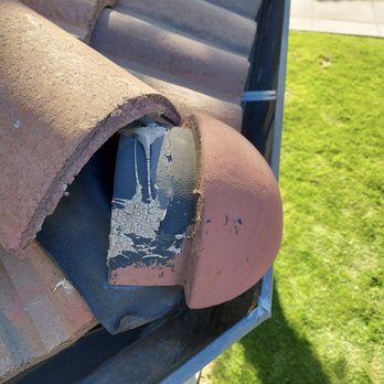 Landeros Roofing Solutions - Before  roof title falling off - Roofing Near Me - Tracy, California