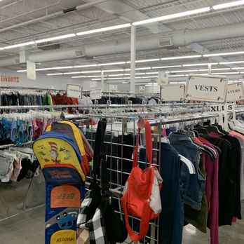 Maj R Thrift - View from the side, where clothing is located - Thrift Stores Near Me - Olathe, Kansas Maj R Thrift - View from the side, where clothing is located - Thrift Stores Near Me - Olathe, Kansas