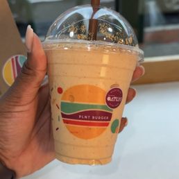 Pumpkin milkshake
