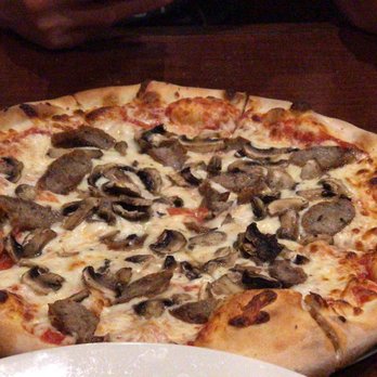 Papa Lozzi Italia - Mushroom sweet sausage cheese pizza - Italian Near Me - Orlando, Florida Papa Lozzi Italia - Mushroom sweet sausage cheese pizza - Italian Near Me - Orlando, Florida