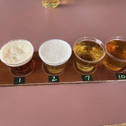 Saratoga Apple - Beer/cider flight.
