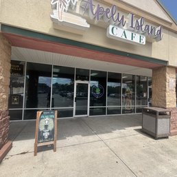 Exterior outside entrance of Apelu Island Cafe - Front of the Cafe - Norfolk, Virginia Exterior outside entrance of Apelu Island Cafe - Front of the Cafe - Norfolk, Virginia