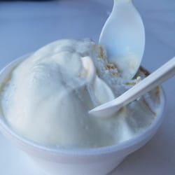 Udderly Delicious Ice Cream - Omg! So good!!! Cake Batter!