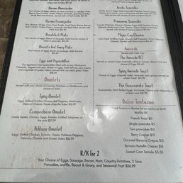Menu Menu