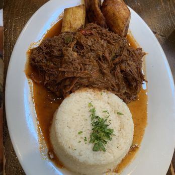 Cuban Pete's - Ropa Vieja with shredded beef - Cuban Near Me - Montclair, New Jersey Cuban Pete's - Ropa Vieja with shredded beef - Cuban Near Me - Montclair, New Jersey