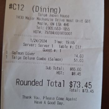 Taiga Japan House - Dinner for 2 - Sushi Bars Near Me - Vaughan, Ontario Taiga Japan House - Dinner for 2 - Sushi Bars Near Me - Vaughan, Ontario