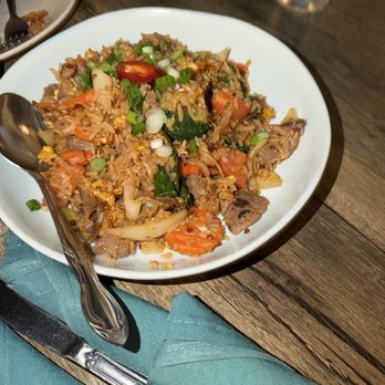Nidda Thai Cuisine - Drunken Fried Rice - Thai Near Me - Houston, Texas Nidda Thai Cuisine - Drunken Fried Rice - Thai Near Me - Houston, Texas