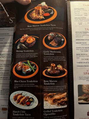 Menu photo 1 Corralito Steak House Lubbock, TX