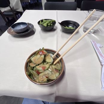 Kyushu Sushi - cucumber salad - Sushi Bars Near Me - Pasadena, California
