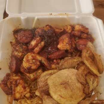 Frieddaze - Frieddaze Special Pasta w fried potatoes. - Seafood Near Me - Arlington, Texas Frieddaze - Frieddaze Special Pasta w fried potatoes. - Seafood Near Me - Arlington, Texas