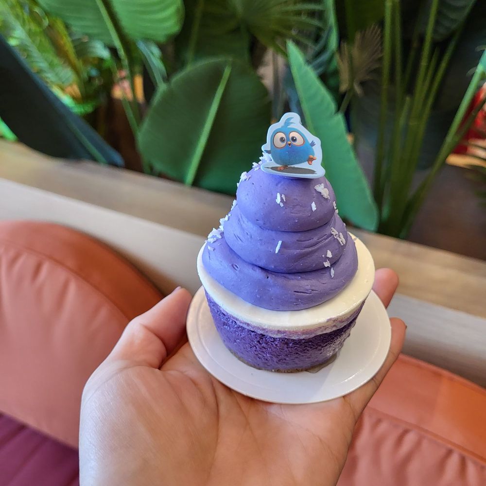 Ube cheesecake