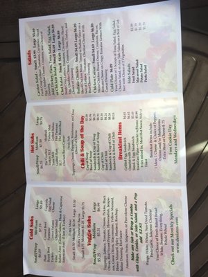 Menu photo 2 Desiato's Deli & Subs Rochester, NY Menu photo 2 Desiato's Deli & Subs Rochester, NY