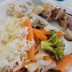 The Theater Buffet - Only vegetarian options on the buffet except salad
