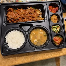 Spicy Pork Dosirak Spicy Pork Dosirak