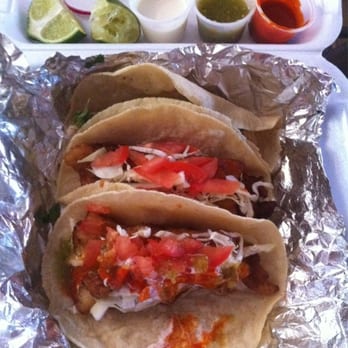 El Matador - Tacos - 2 fish and 1 chicken - Mexican Near Me - Bloomfield, New Jersey El Matador - Tacos - 2 fish and 1 chicken - Mexican Near Me - Bloomfield, New Jersey