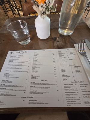 Menu photo 1 Café Maud New York, NY Menu photo 1 Café Maud New York, NY