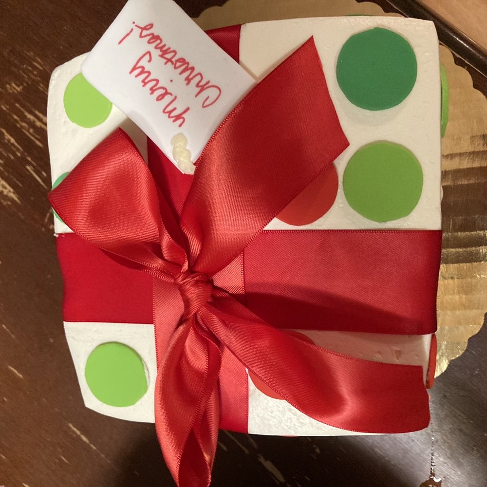 Creative Cakes Bakery - Christmas cannoli cake - Bakeries Near Me - Tinley Park, Illinois Creative Cakes Bakery - Christmas cannoli cake - Bakeries Near Me - Tinley Park, Illinois