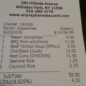 SriPraPhai Thai Restaurant - Thai Near Me - Williston Park, New York SriPraPhai Thai Restaurant - Thai Near Me - Williston Park, New York