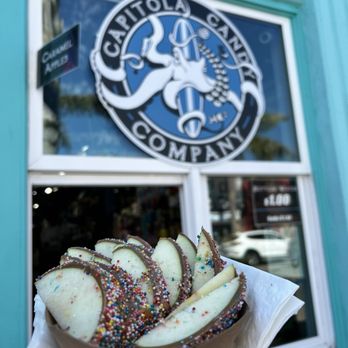 Capitola Candy - Chocolate, Caramel Apple with Sprinkles. - Candy Stores Near Me - Capitola, California Capitola Candy - Chocolate, Caramel Apple with Sprinkles. - Candy Stores Near Me - Capitola, California