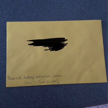 Southern Creations - Personalized note with heating instructions - Caterers Near Me Southern Creations - Personalized note with heating instructions - Caterers Near Me