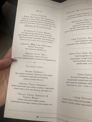 Menu photo 4 Palm Court Grill Spokane, WA