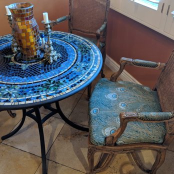 Elizabeth Wakefield Styling - Chairs upholstered with Liberty of London fabric purchased at Elizabeth Wakefield. - Bridal Near Me - Utrecht, Utah Elizabeth Wakefield Styling - Chairs upholstered with Liberty of London fabric purchased at Elizabeth Wakefield. - Bridal Near Me - Utrecht, Utah