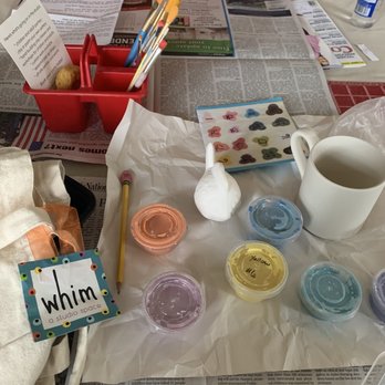 WHIM - A Studio Space - Fishy and mug, paint. - Arts & Crafts Near Me - Wheaton, Illinois
