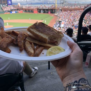 Oracle Park - The famous crab sandwich - Stadiums & Arenas Near Me - San Francisco, California Oracle Park - The famous crab sandwich - Stadiums & Arenas Near Me - San Francisco, California