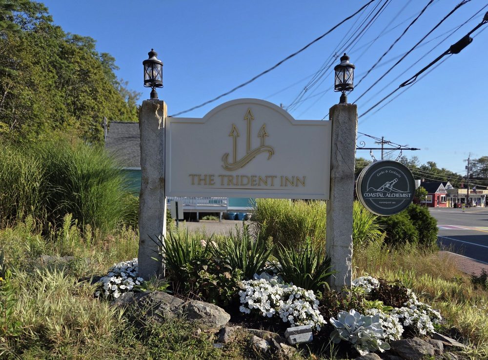 The Trident Inn - Signage - shows storefront - Hotels Near Me - Ogunquit, Maine The Trident Inn - Signage - shows storefront - Hotels Near Me - Ogunquit, Maine