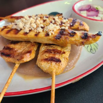 Gai By Thai Monkey - Chicken satay - Thai Near Me - Irving, Texas Gai By Thai Monkey - Chicken satay - Thai Near Me - Irving, Texas