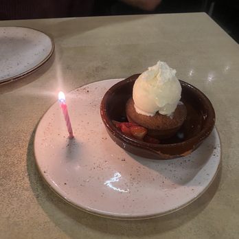 Vaca - complimentary almond cake - Tapas/Small Plates Near Me - Costa Mesa, California
