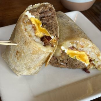 The Rockefeller - Manhattan Beach - Sancho Breakfast Burrito - Gastropubs Near Me - Manhattan Beach, California