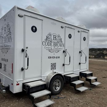 Code Brown Luxury Restrooms - Portable Toilet Services Near Me - Fredericksburg, Texas Code Brown Luxury Restrooms - Portable Toilet Services Near Me - Fredericksburg, Texas