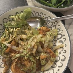 姜葱大虾 Jumbo Shrimp Ginger Scallions 姜葱大虾 Jumbo Shrimp Ginger Scallions