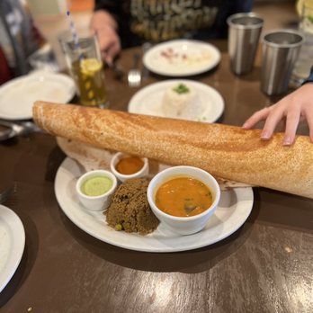 Paper Dosa - Lamb dosa - Indian Near Me - Santa Fe, New Mexico