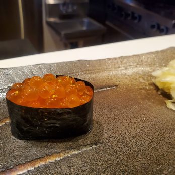 Yasu - Salmon roe with yuzu zest - Japanese Near Me - Toronto, Ontario