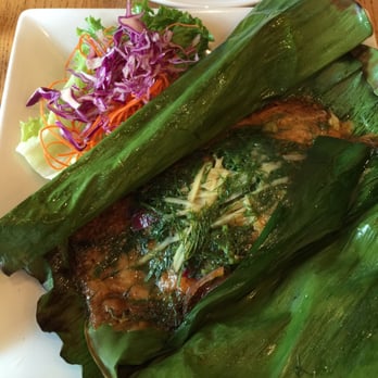 Thip Khao - Knap Paa Salmon (we ordered Snake Head but they gave us salmon. Don't know why.) - Laotian Near Me - Washington, DC, District of Columbia Thip Khao - Knap Paa Salmon (we ordered Snake Head but they gave us salmon. Don't know why.) - Laotian Near Me - Washington, DC, District of Columbia