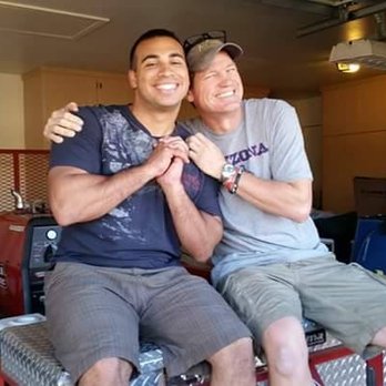 Arizona Sliding Door - Father and son -- your trusted sliding patio door repair team at Arizona Sliding Door. We clean up well and get your doors rolling right! - Handyman Near Me Arizona Sliding Door - Father and son -- your trusted sliding patio door repair team at Arizona Sliding Door. We clean up well and get your doors rolling right! - Handyman Near Me