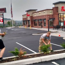 Patriot Lawn Care - Always a good day when we hit Chick-Fil-A!