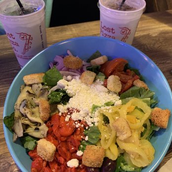 Lost Pizza Co. - Greek salad - Salad Near Me - Miramar Beach, Florida Lost Pizza Co. - Greek salad - Salad Near Me - Miramar Beach, Florida