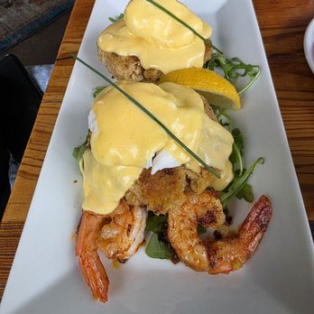 Sassafras American Eatery, Highlands - Crab Cake Benedict - Cajun/Creole Near Me - Denver, Colorado